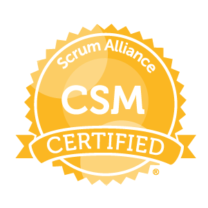 Certified ScrumMaster badge